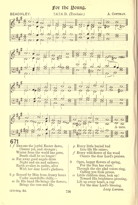 Worship Song: with accompanying tunes page 756