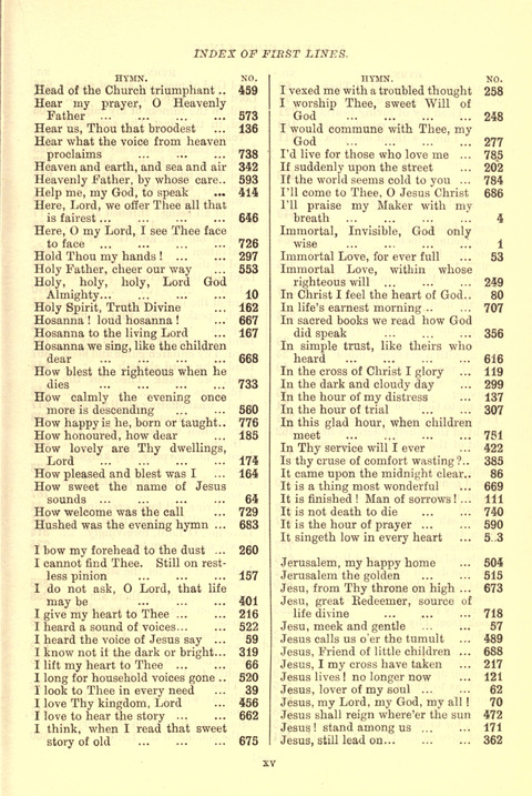 Worship Song: with accompanying tunes page xiv