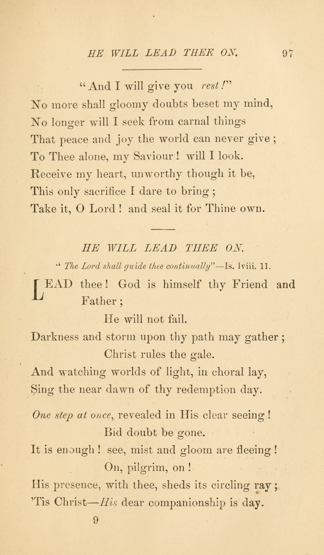 Way side hymns: selected from various authors page 104