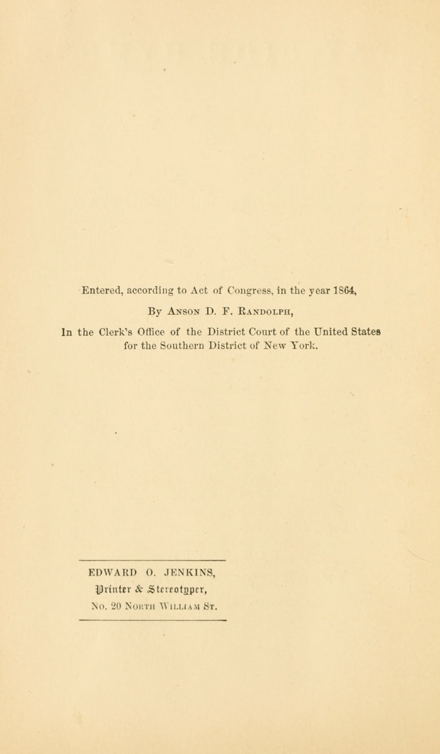 Way side hymns: selected from various authors page 11