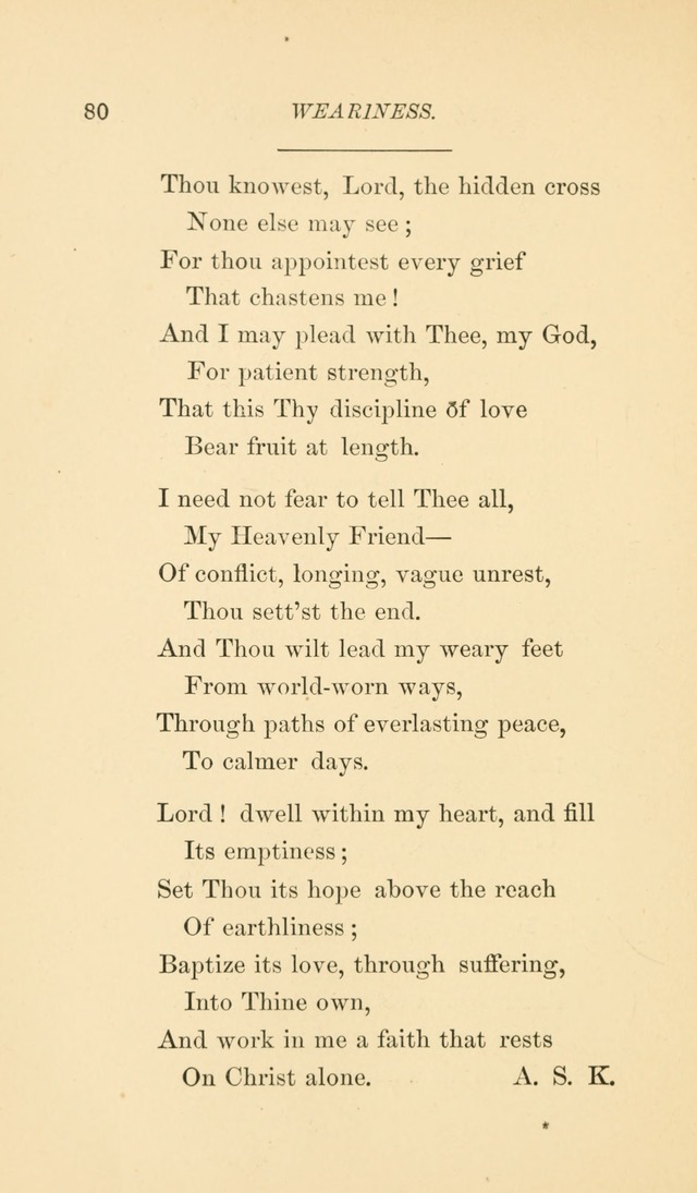 Way side hymns: selected from various authors page 87