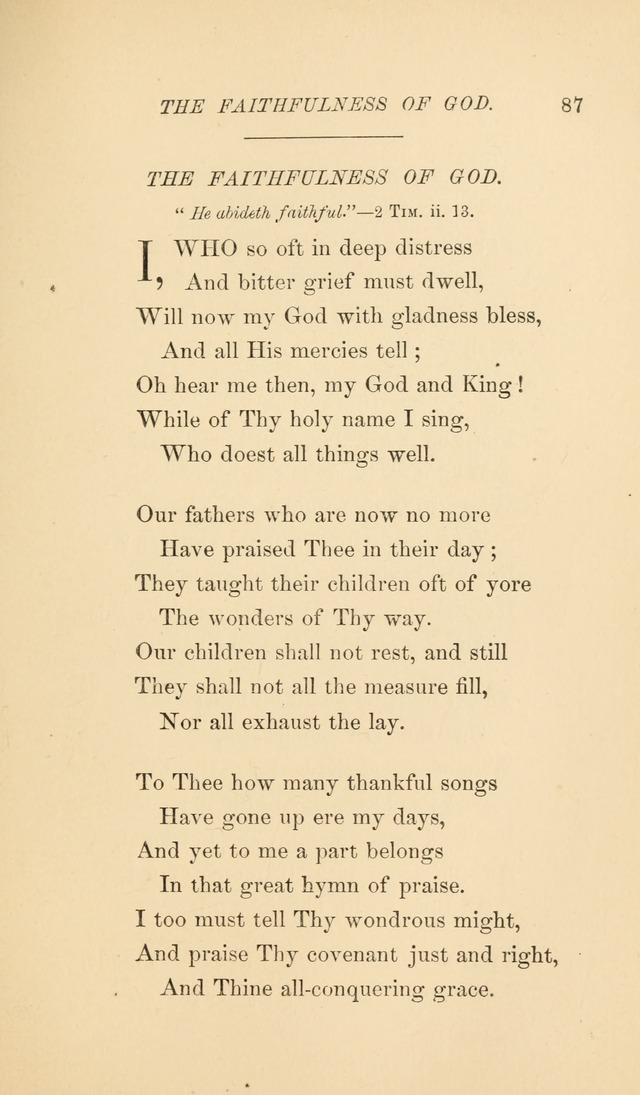 Way side hymns: selected from various authors page 94