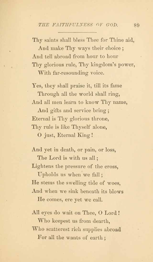 Way side hymns: selected from various authors page 96
