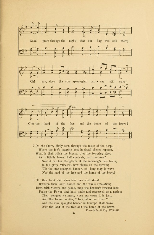 War-Time Hymns page 5