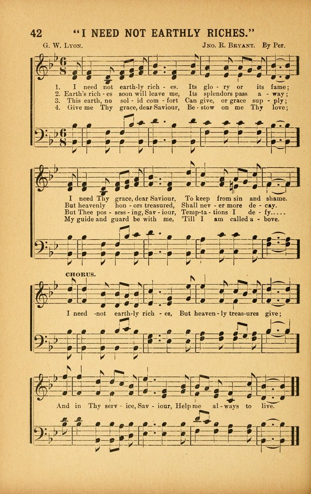 White Wings: for the use of churches, Sunday schools, Y.P.S.C.E., and all kinds of religious services page 41