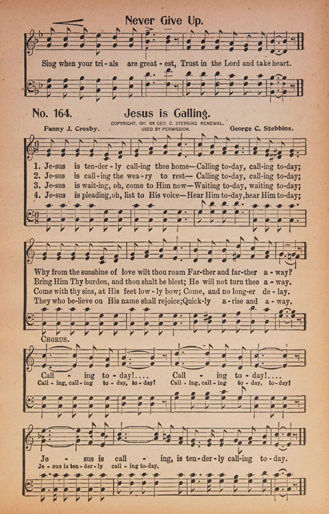 World Wide Revival Songs: for the Church, Sunday School and Evangelistic Meetings page 161