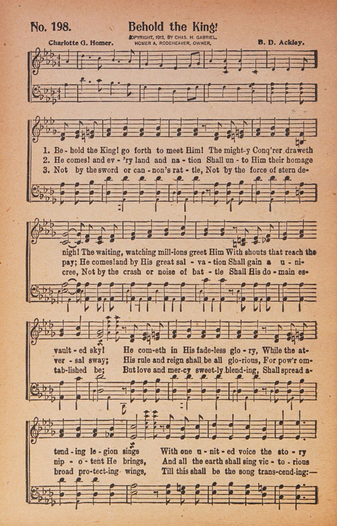 World Wide Revival Songs: for the Church, Sunday School and Evangelistic Meetings page 202