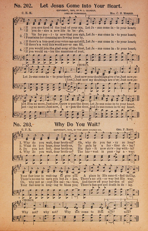 World Wide Revival Songs: for the Church, Sunday School and Evangelistic Meetings page 207