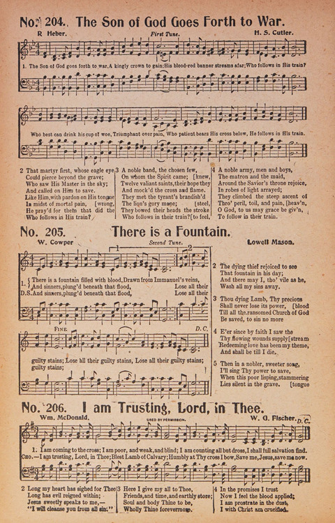 World Wide Revival Songs: for the Church, Sunday School and Evangelistic Meetings page 208