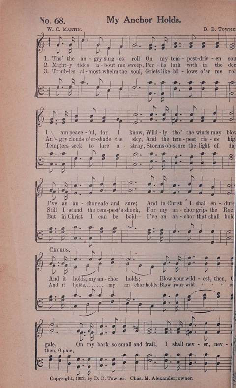 World Wide Revival Songs No. 2: for the Church, Sunday school and Evangelistic Campains page 68