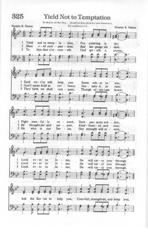 Yes, Lord!: Church of God in Christ hymnal page 352