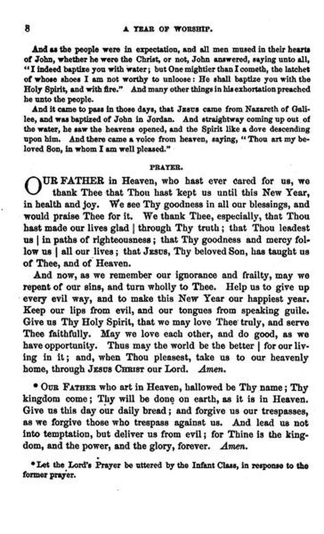 Year of Worship for Sunday Schools and Homes page 10