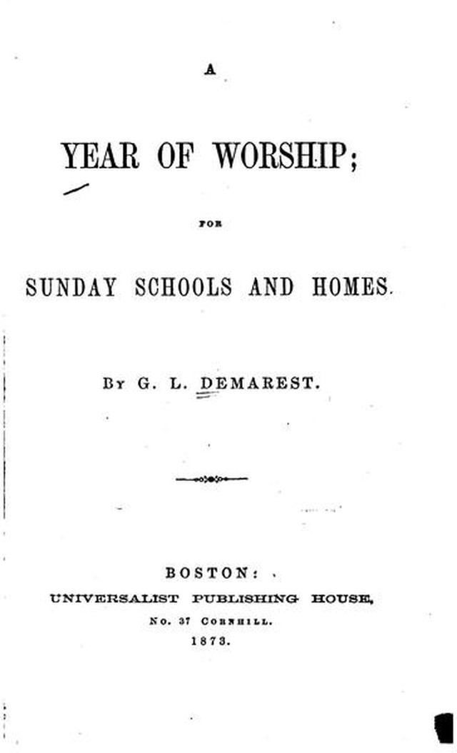 Year of Worship for Sunday Schools and Homes page 3