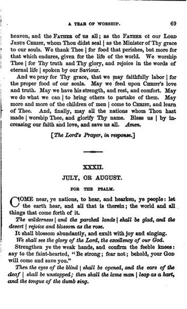 Year of Worship for Sunday Schools and Homes page 71