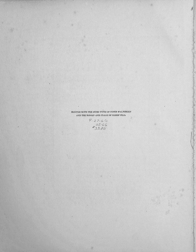 Hymns: the Yattendon Hymnal page ii