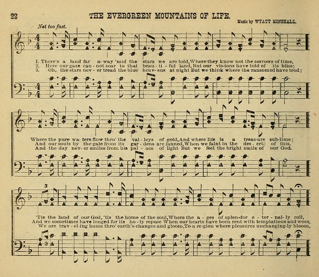 The Zion Songster Nos. 1 and 2 Combined: for Sabbath Schools page 22