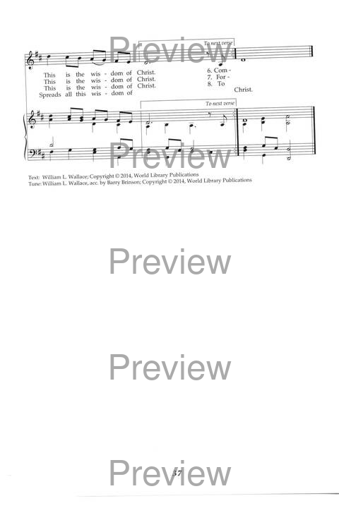 Singing the Sacred: psalms, hymns, and spiritual songs (Vol. 2) page 37